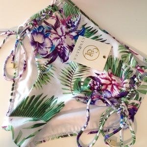 Nwt Cyn and Luca high rise bathing suit bottoms